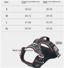 Durable Waterproof Pet Harness with Vertical Handle