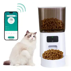 5L Wi-Fi Automatic Cat Feeder: Scheduled Meals & Portion Control